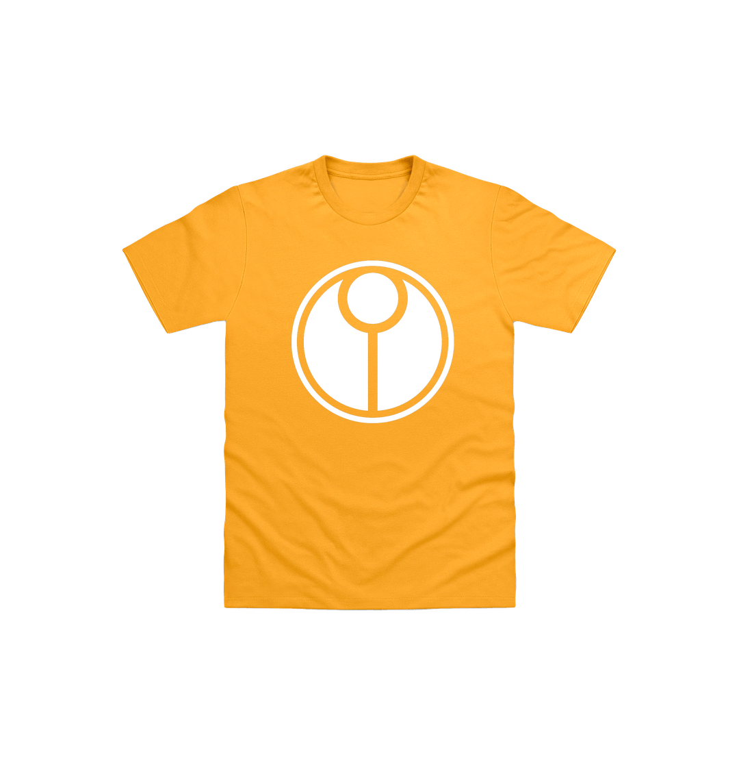 Gold Printed Kids T-Shirt